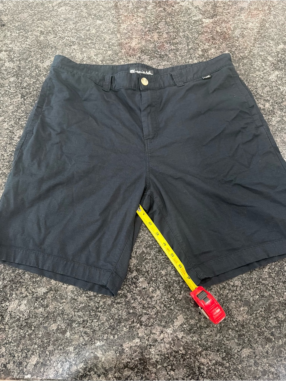 Travis Mathew Men's Flat Front Shorts - Black